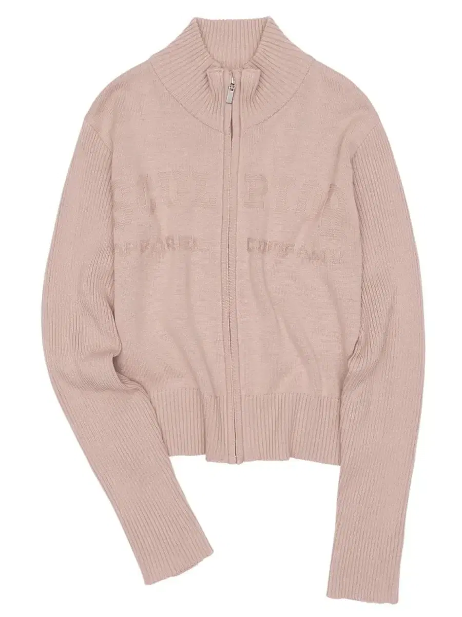 Sculptor classic logo zip-up pink